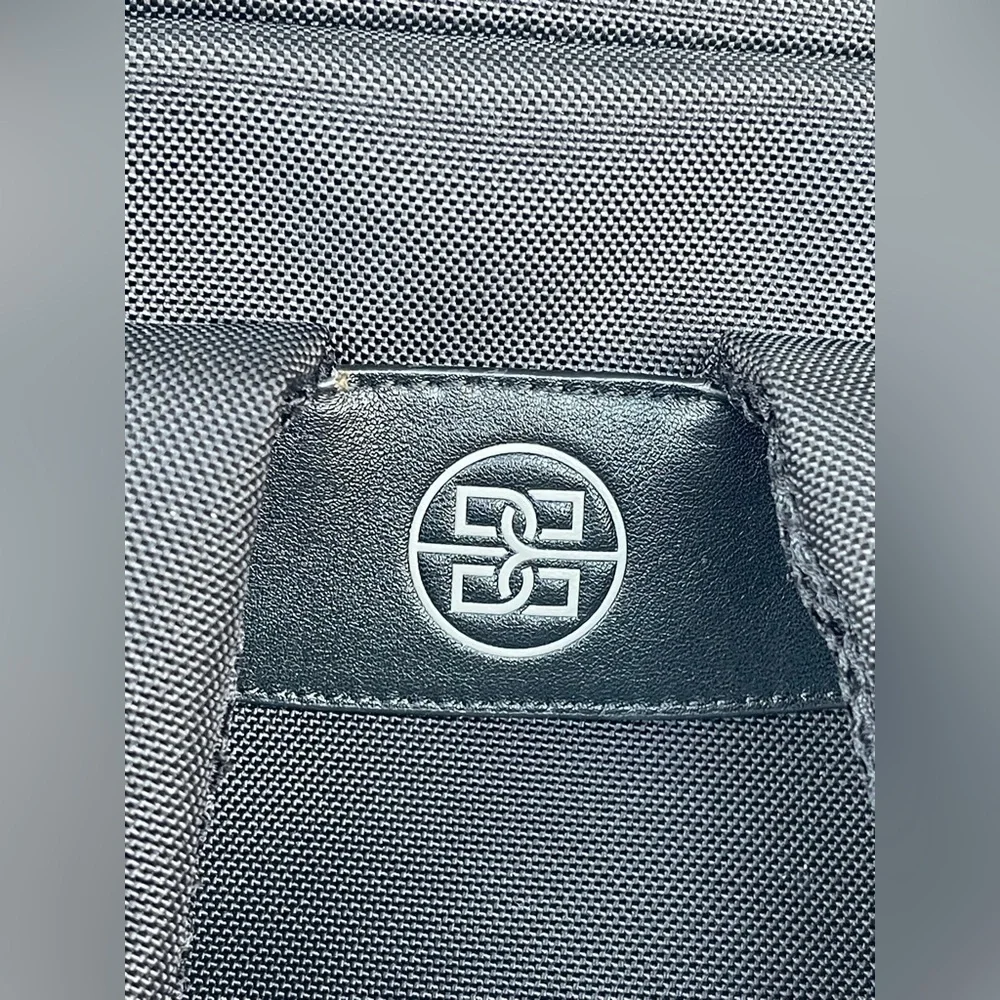 Bolvaint Giles leather and canvas backpack